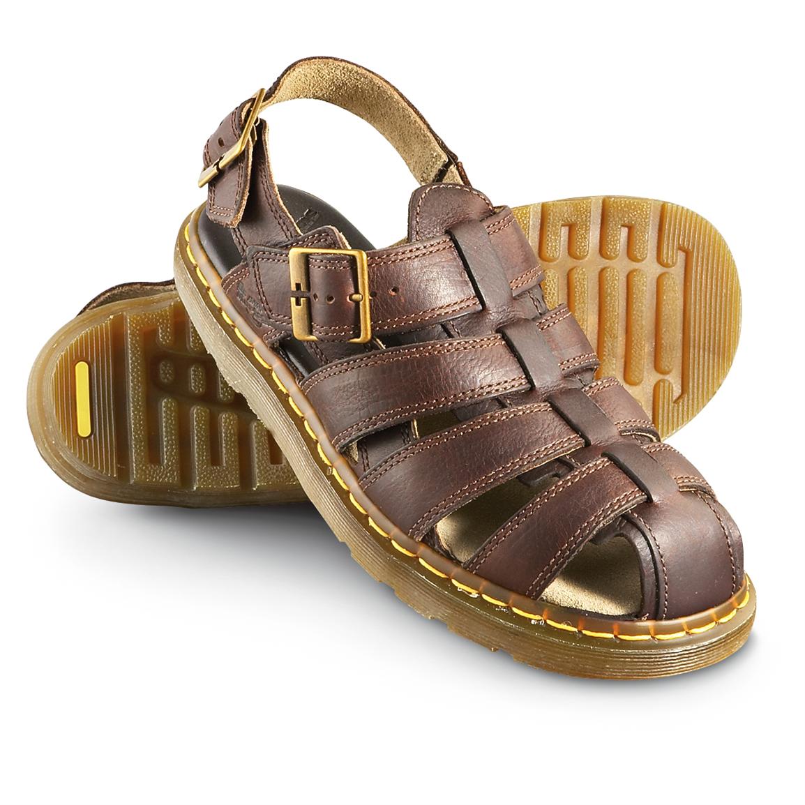 dr martens grizzly sandals