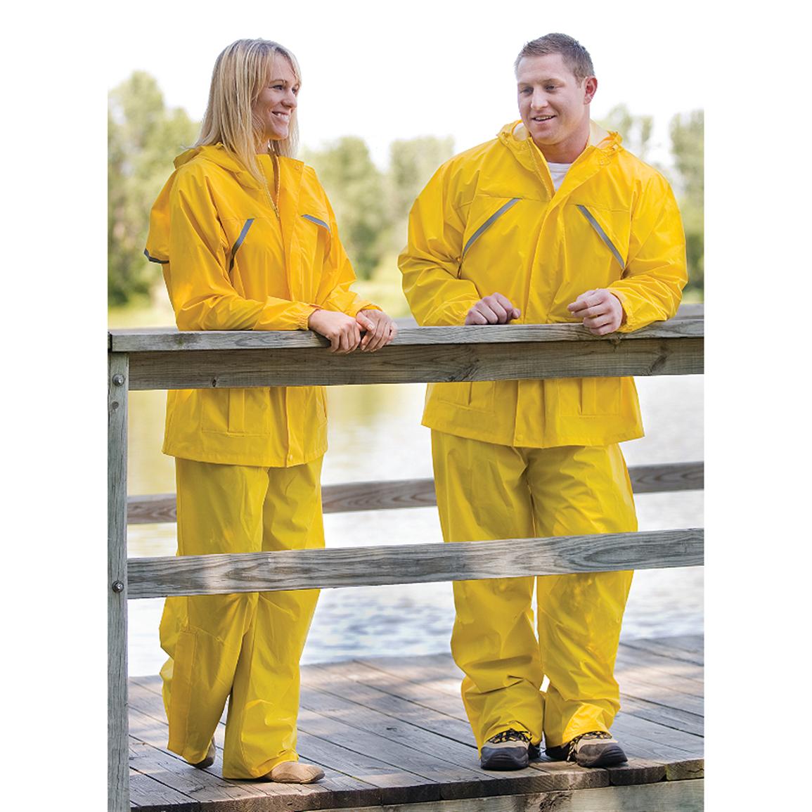 Coleman® 20 mm PVC / Nylon Rain Suit 178506, Rain Jackets & Rain Gear