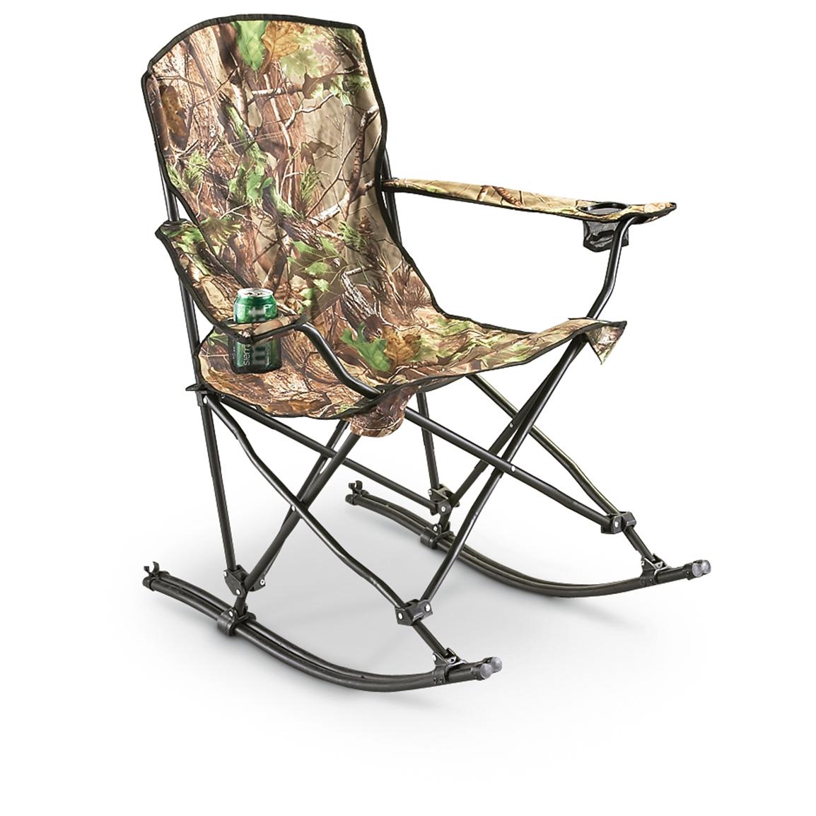 Stansport™ Team Realtree® Folding Rocking Chair - 178647 ...