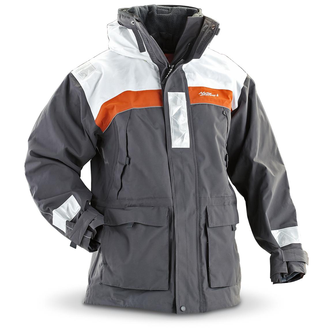 Nautical Foul Weather Jacket - 178659, Insulated Jackets & Coats at ...