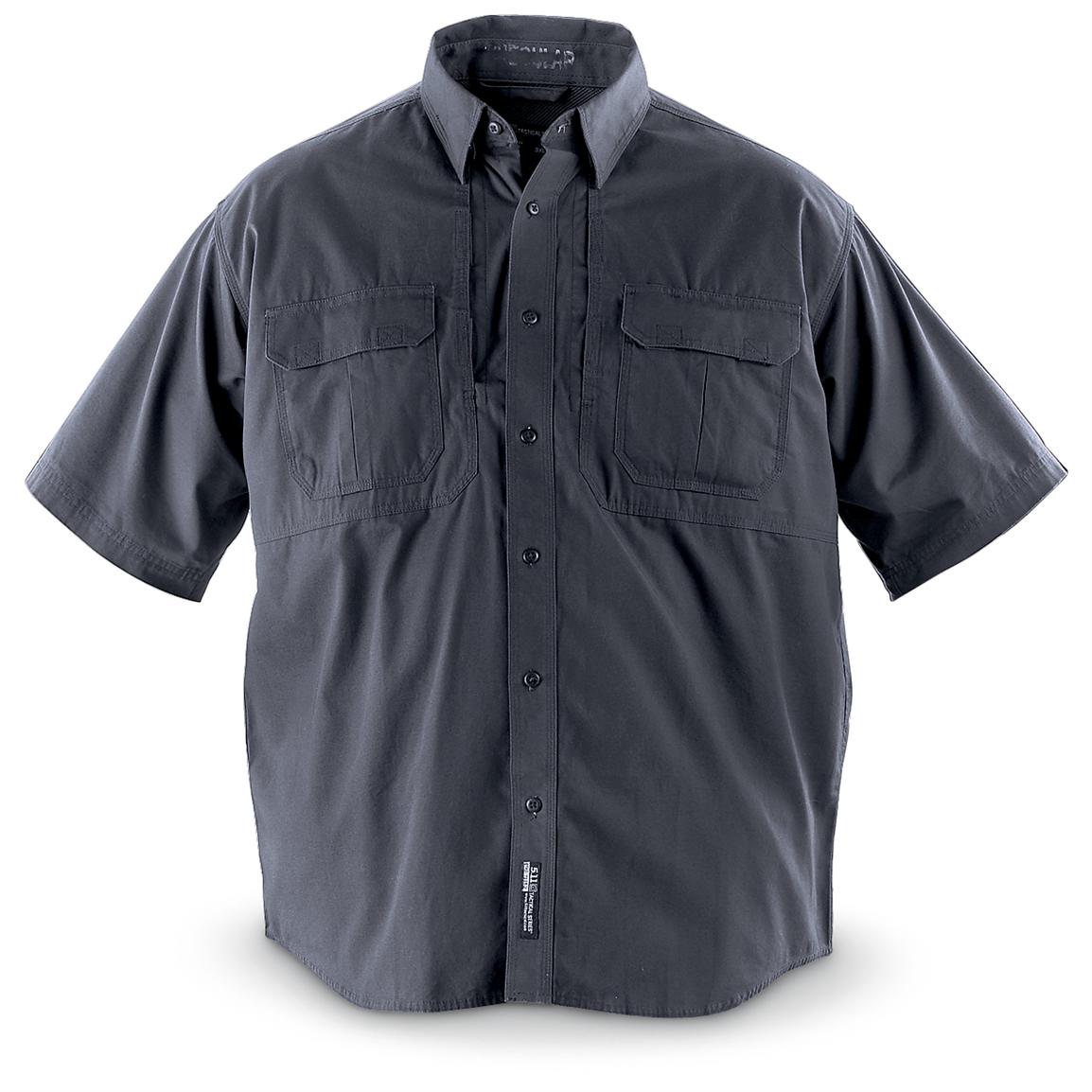 charcoal pants navy shirt