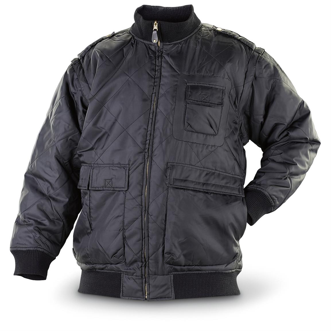 Reversible Camo Quilted Tanker Jacket / Vest - 179000, Insulated ...