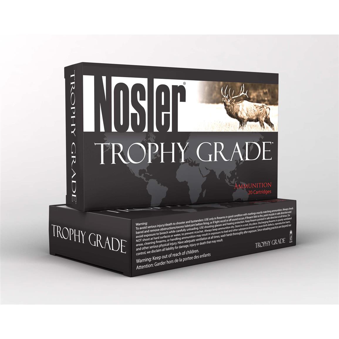Nosler Trophy Grade .257 Robert + P 110 Grain AB 20 rounds