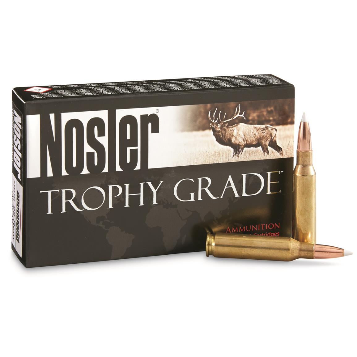 Nosler Trophy Grade, 7mm - 08 Rem, AB, 140 Grain, 20 Rounds