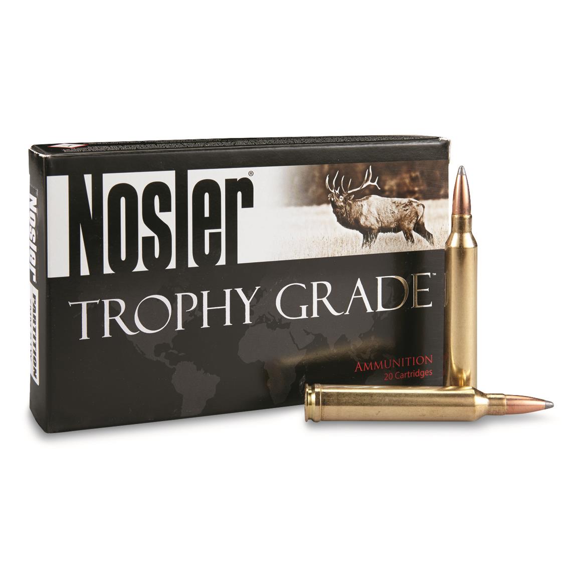 Nosler Trophy Grade, 7mm STW, Partition Tip, 140 Grain, 20 Rounds