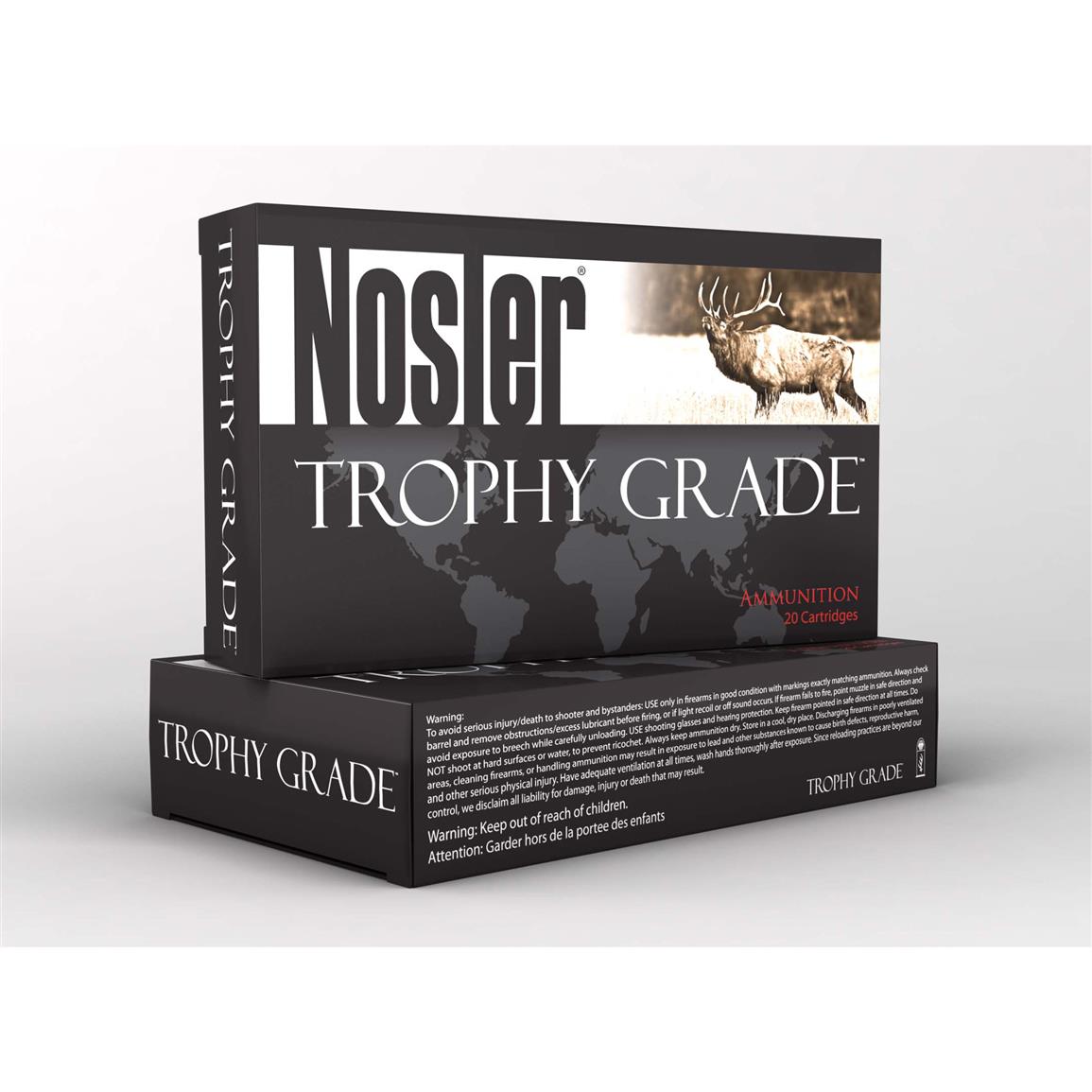 Nosler Trophy Grade 7mm Rem Ultra Mag 160 Grain AB 20 rounds