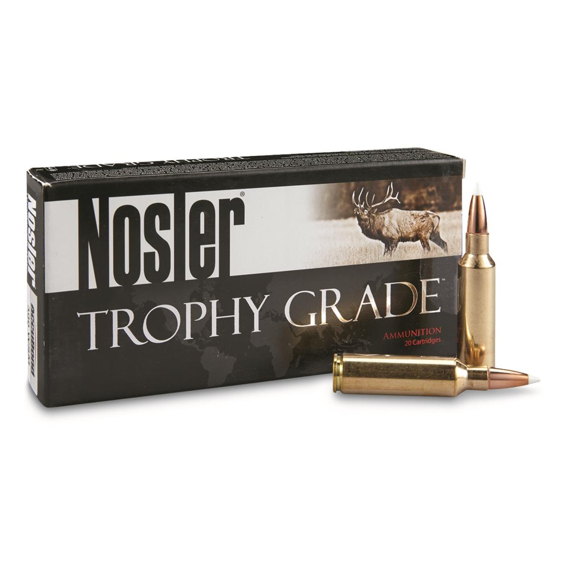 Nosler® Trophy Grade .300 WSM 180 Grain AB 20 rounds