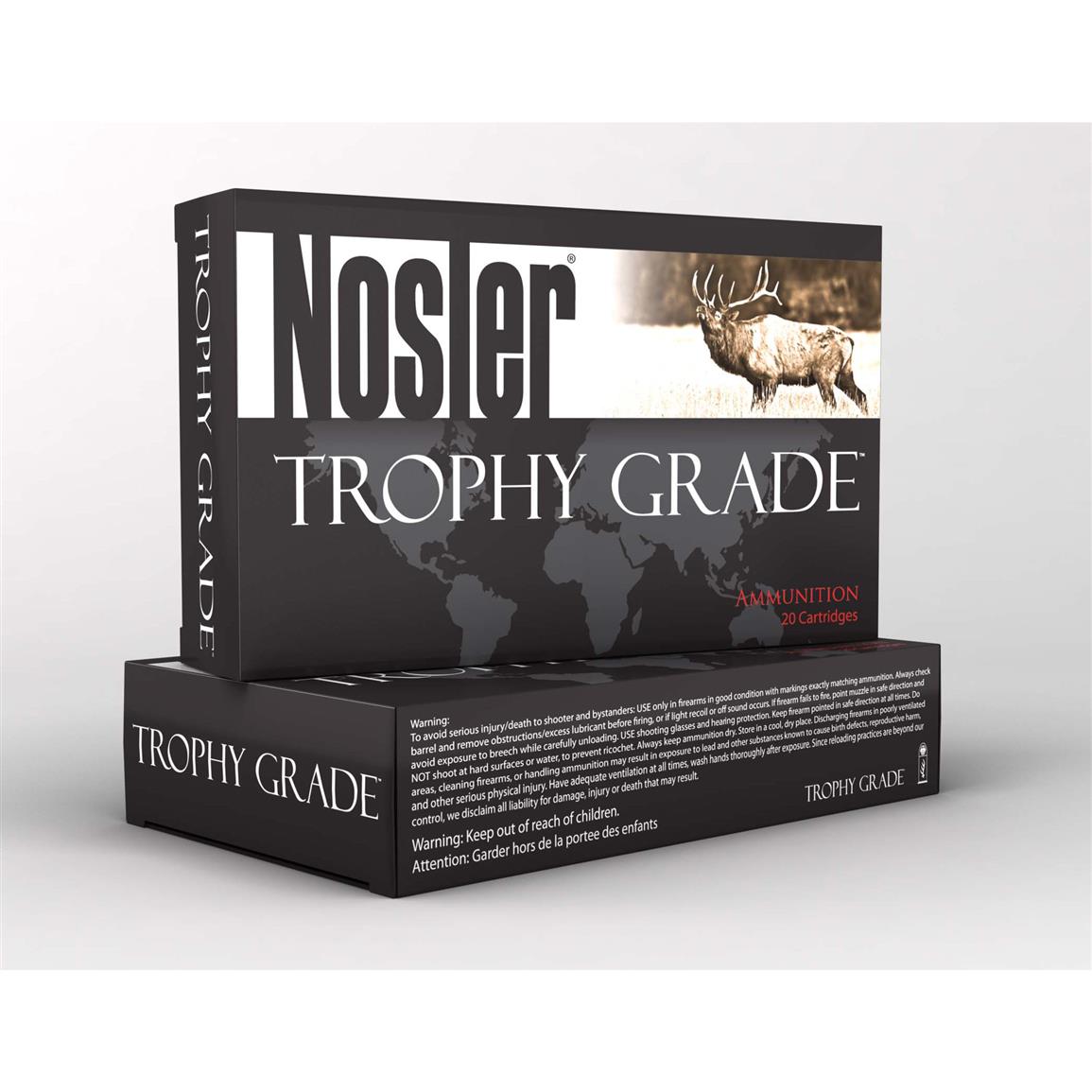 Nosler Trophy Grade, .300 Win. Mag., AccuBond, 180 Grain, 20 Rounds