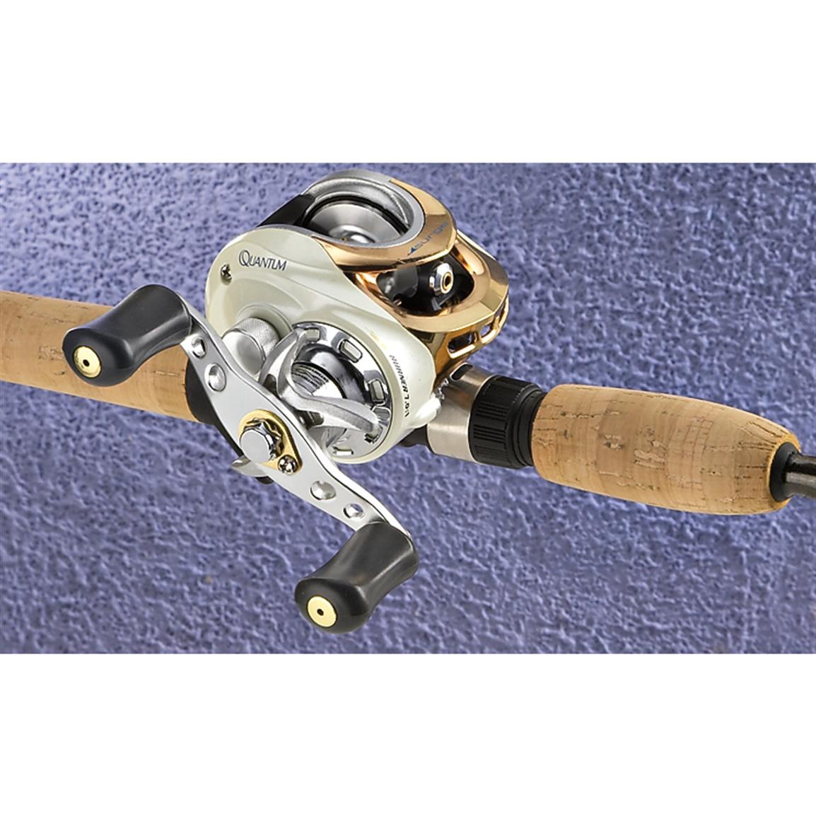 Quantum® Surge™ 7'0" Baitcasting Rod / Reel Combo 179775, Spinning