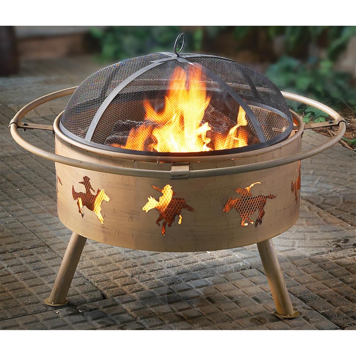 Cowboy Fire Pit - 179776, Fire Pits & Patio Heaters at ...