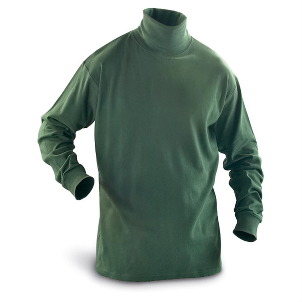 Guide Gear Men's Turtleneck Long-Sleeve Shirt - 180051, Shirts at ...