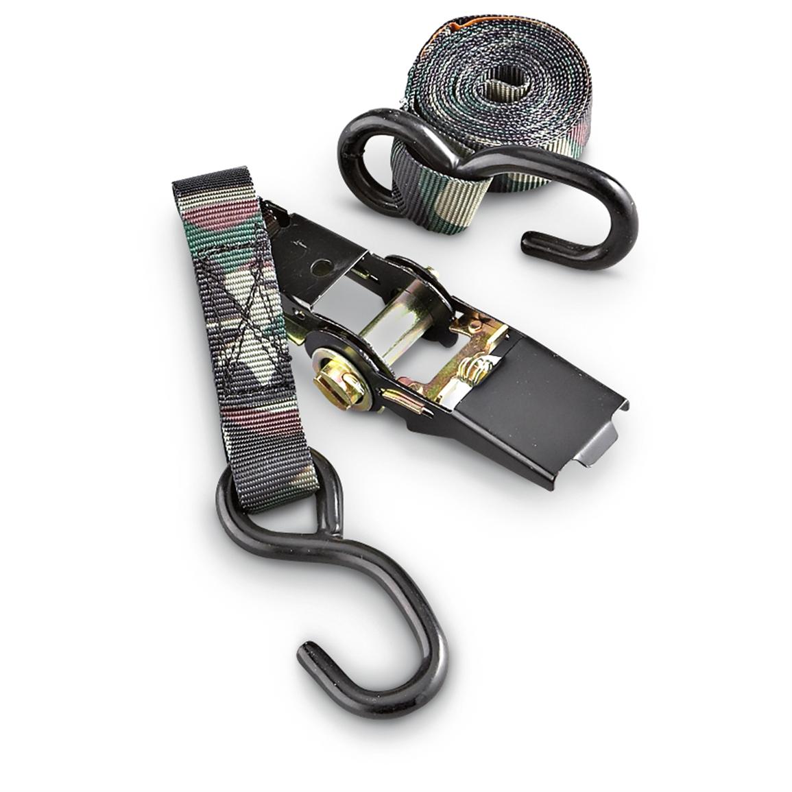 4 Pk. of Guide Gear® Ratchet Straps 180071, Tree Stand Accessories