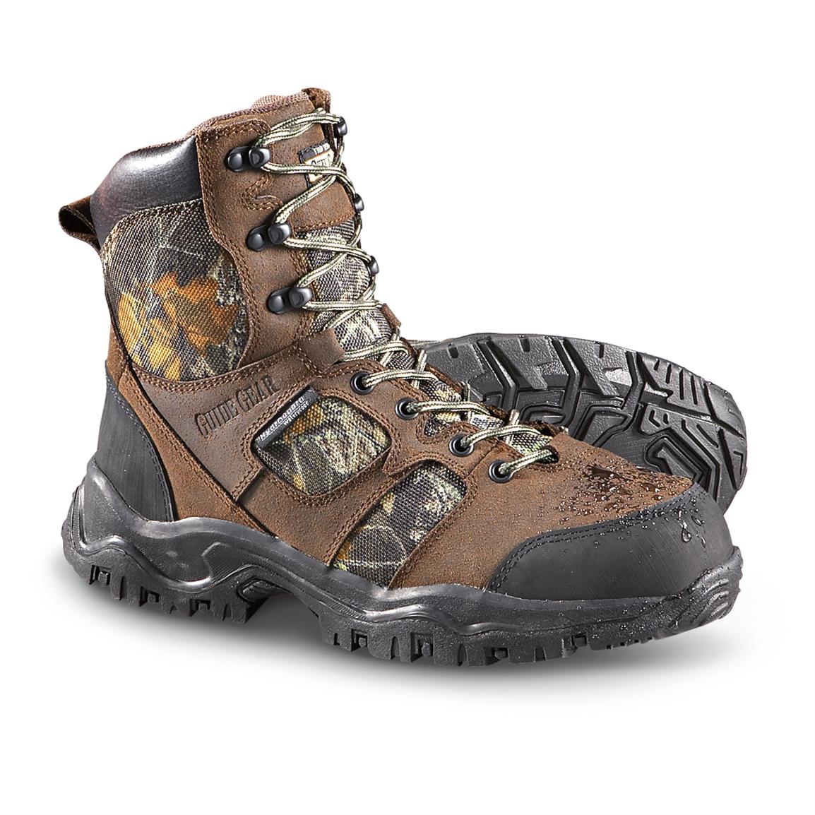 Men's Guide Gear® Waterproof Non - insulated Vertex Hunting Boots ...
