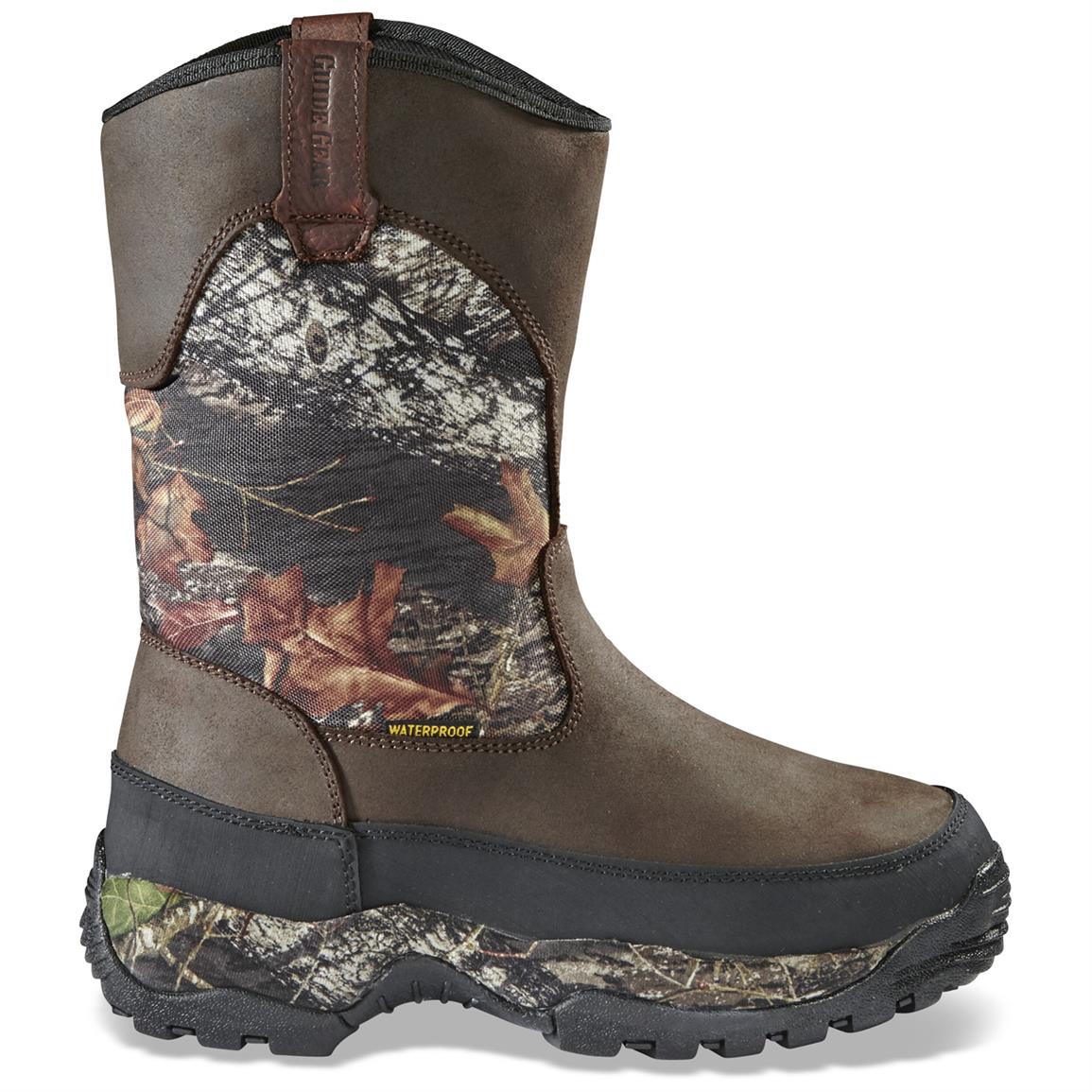 mens slip on hunting boots