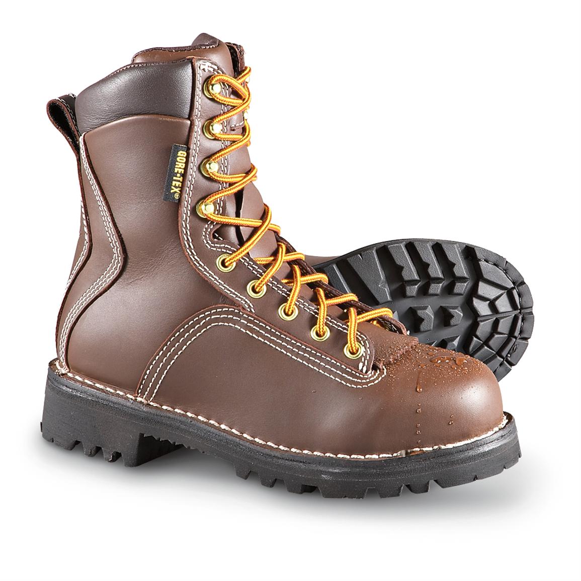 Women's Danner® Quarry™ GORE - TEX® Vibram Steel Toe Boots, Brown ...