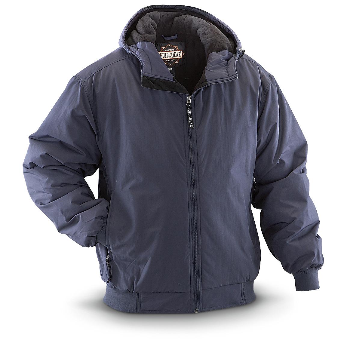 Guide Gear Men's Hooded Cascade Jacket - 180416, Jackets, Coats & Rain ...