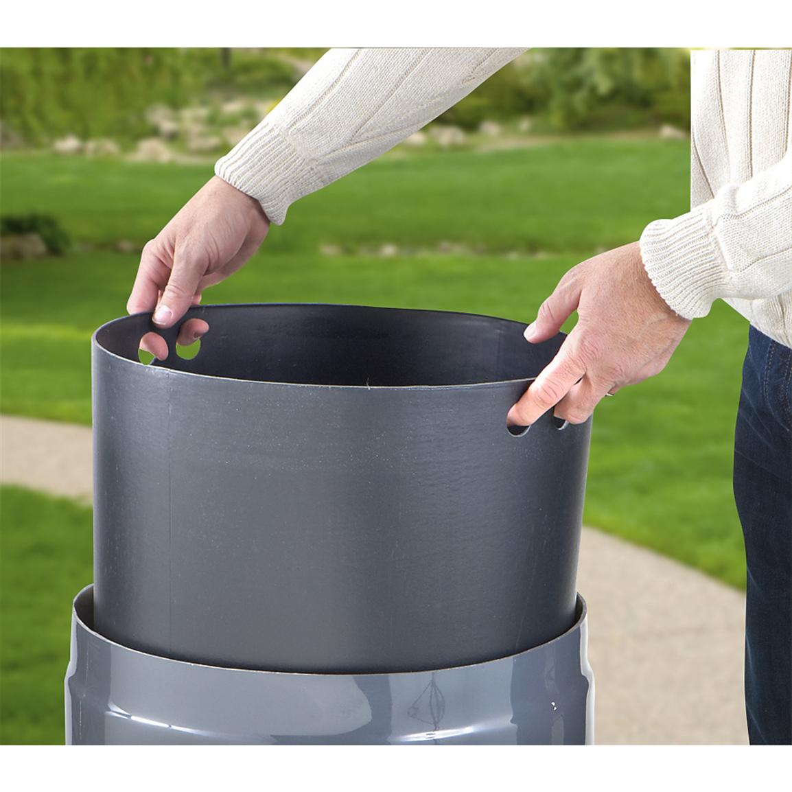 20 gal. Commercial Trash Receptacle with Lid 181064, Housekeeping