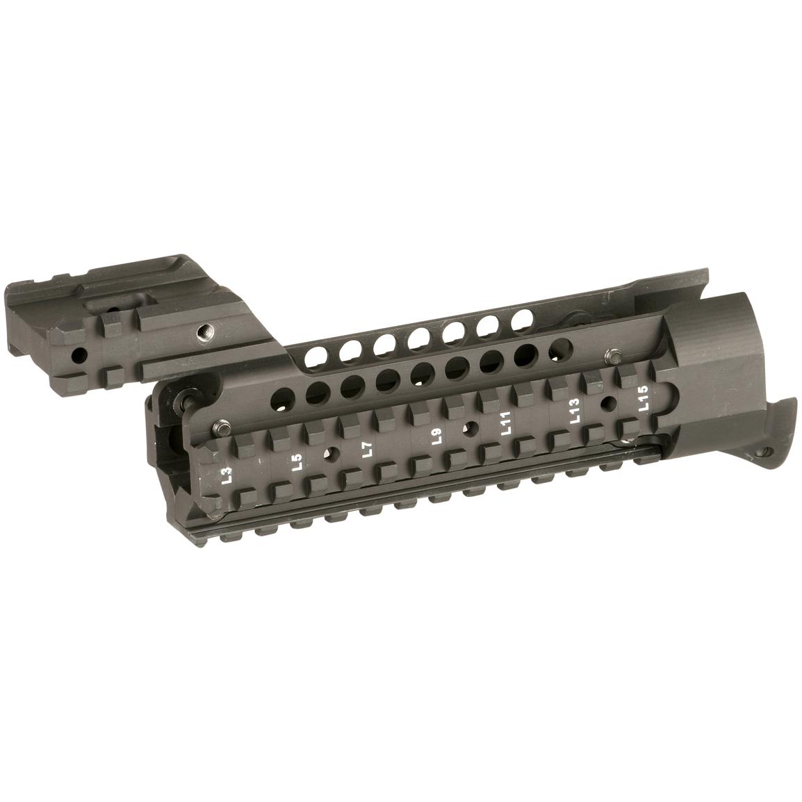 EMA® X5 Aluminum 5-rail System with Covers for MP5 - 181180, Tactical ...