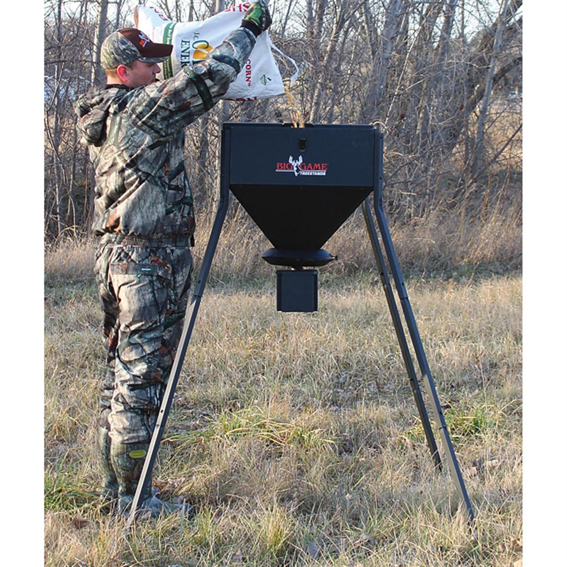 Big Game® 200lb. Game Feeder 181242, Feeders at Sportsman's Guide