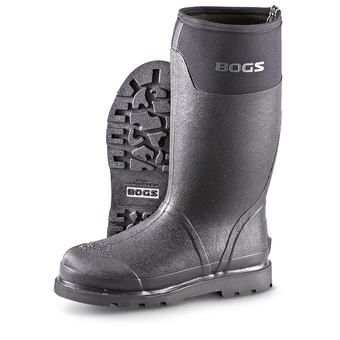 Men's Bogs® Journeyman MT Boots, Black - 181308, Rubber & Rain Boots at ...