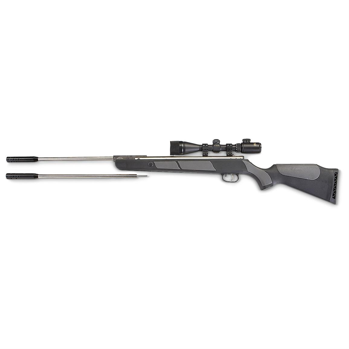 Beeman® Deluxe X2 Dual-Barreled .22 / .177 Air Rifle With 4-12x40 Scope