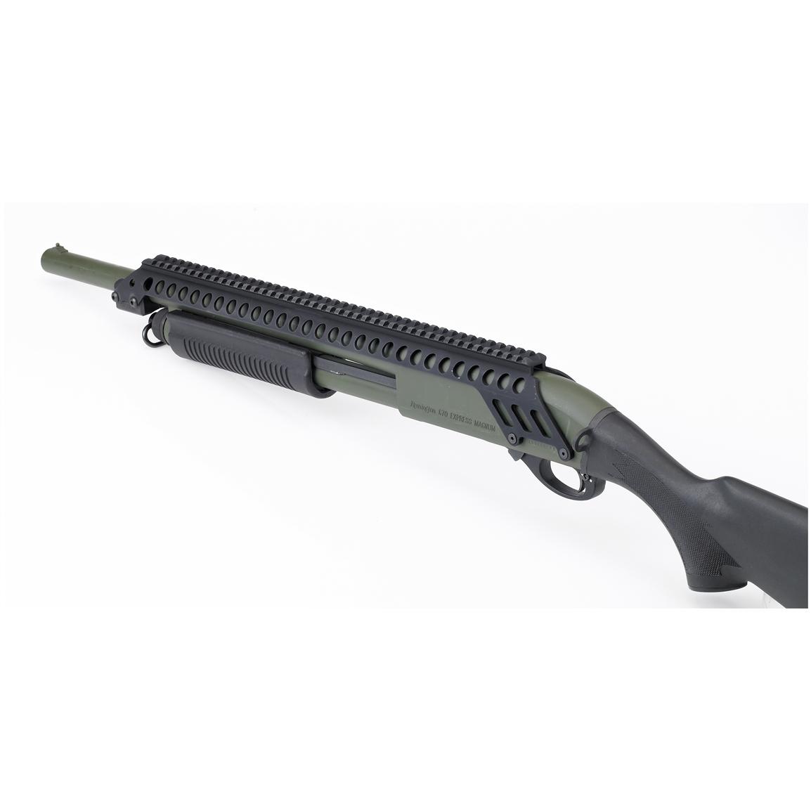 Hot Sale Side Saddle Tactical Optics Rail Mount for Remington 870 12 GA Shotgun 