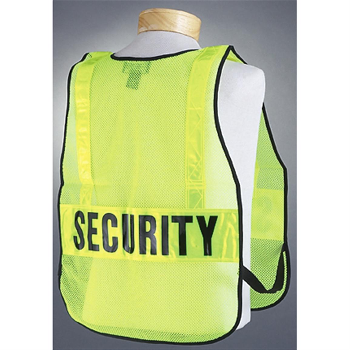 2 Reflective Security Vests 182878, Vests at Sportsman's Guide