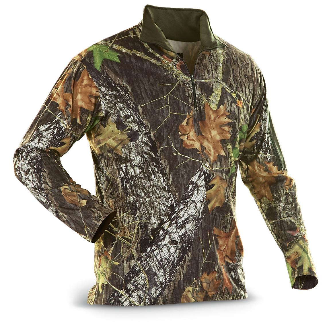 Download Rocky® Scent IQ® SilentHunter™ Zip Mock Turtleneck, Mossy ...