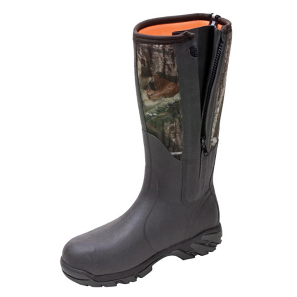 zip up rubber boots