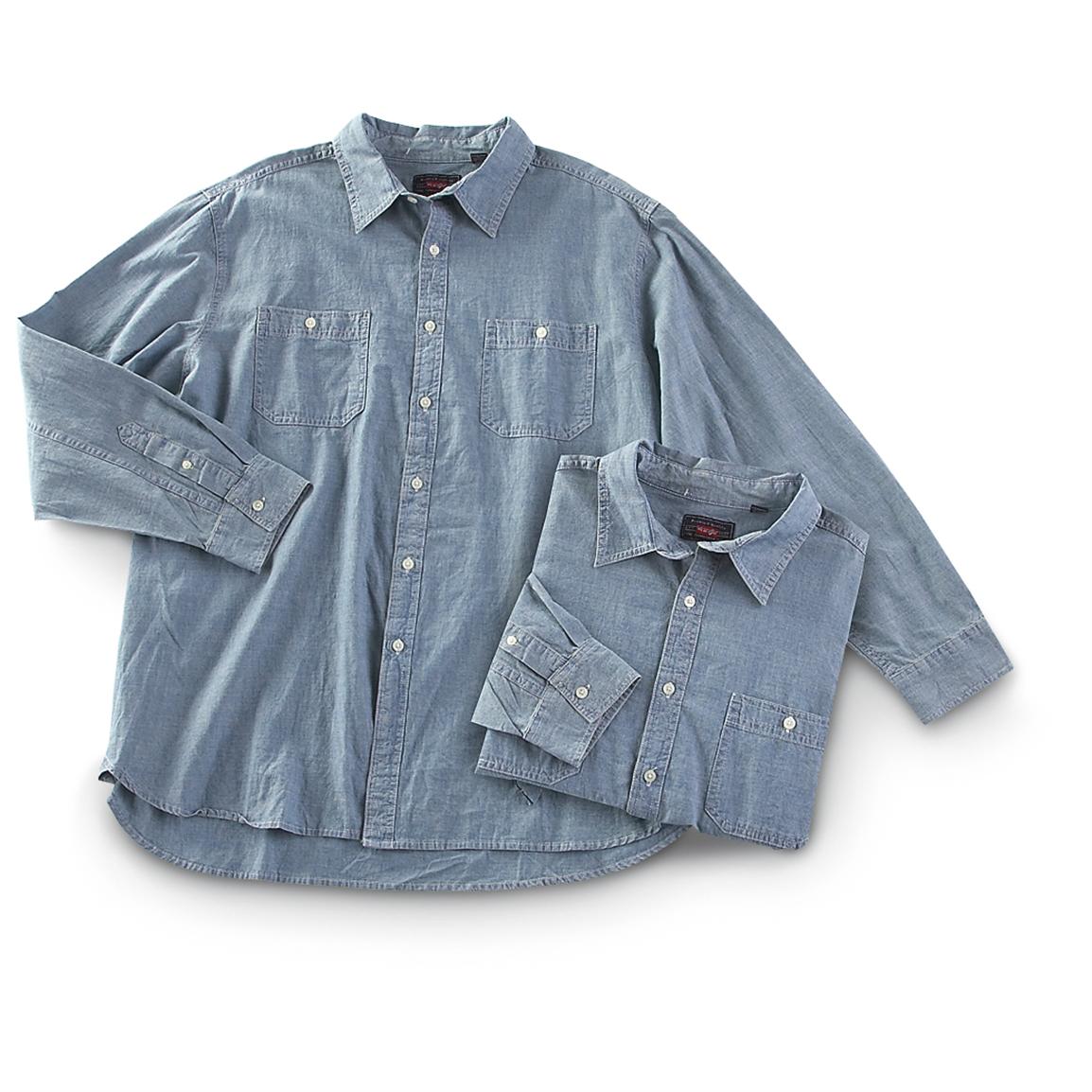 baby chambray shirt