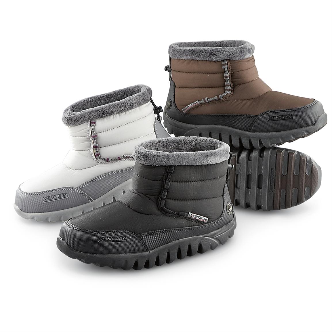 pull on snow boots womens