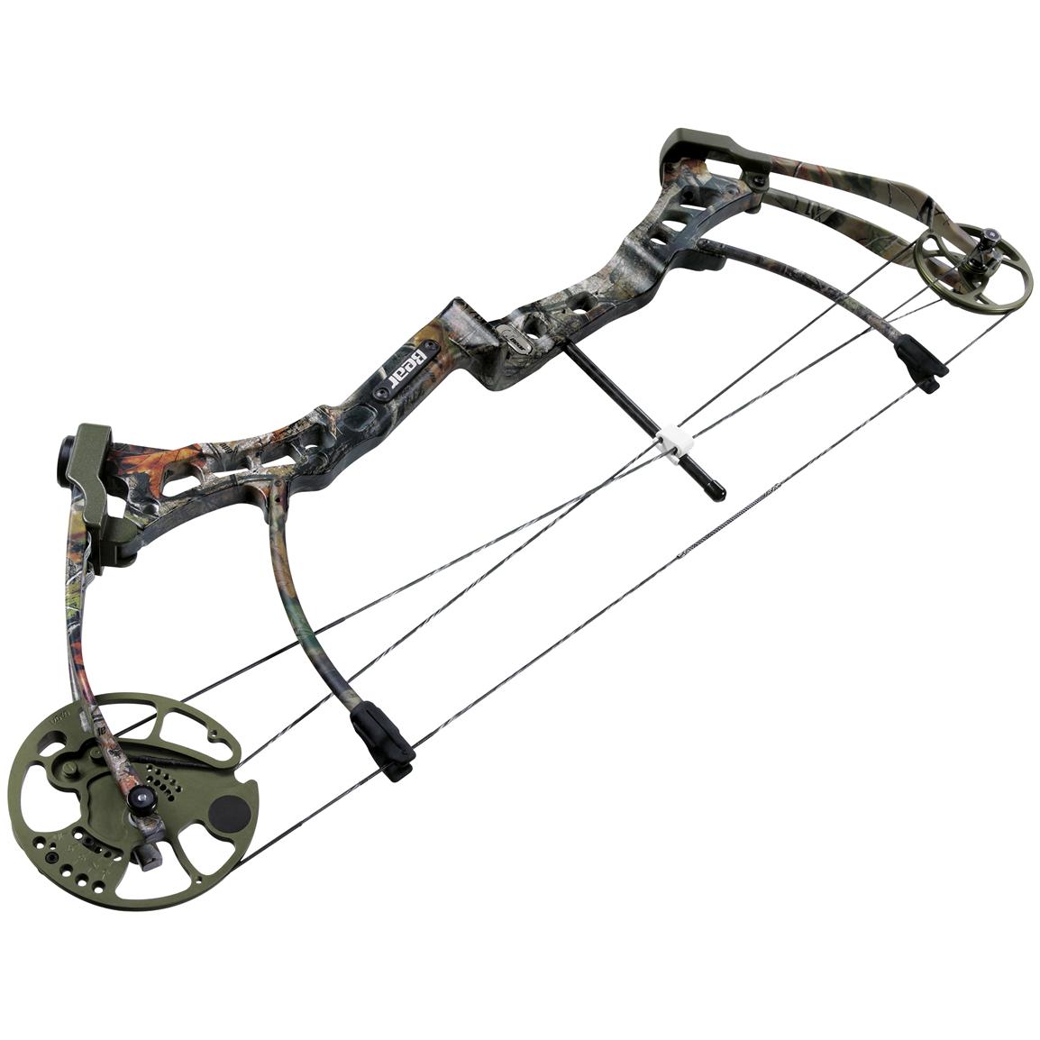 Bear Archery Strike Ready to Hunt Compound Bow Package, Left Hand