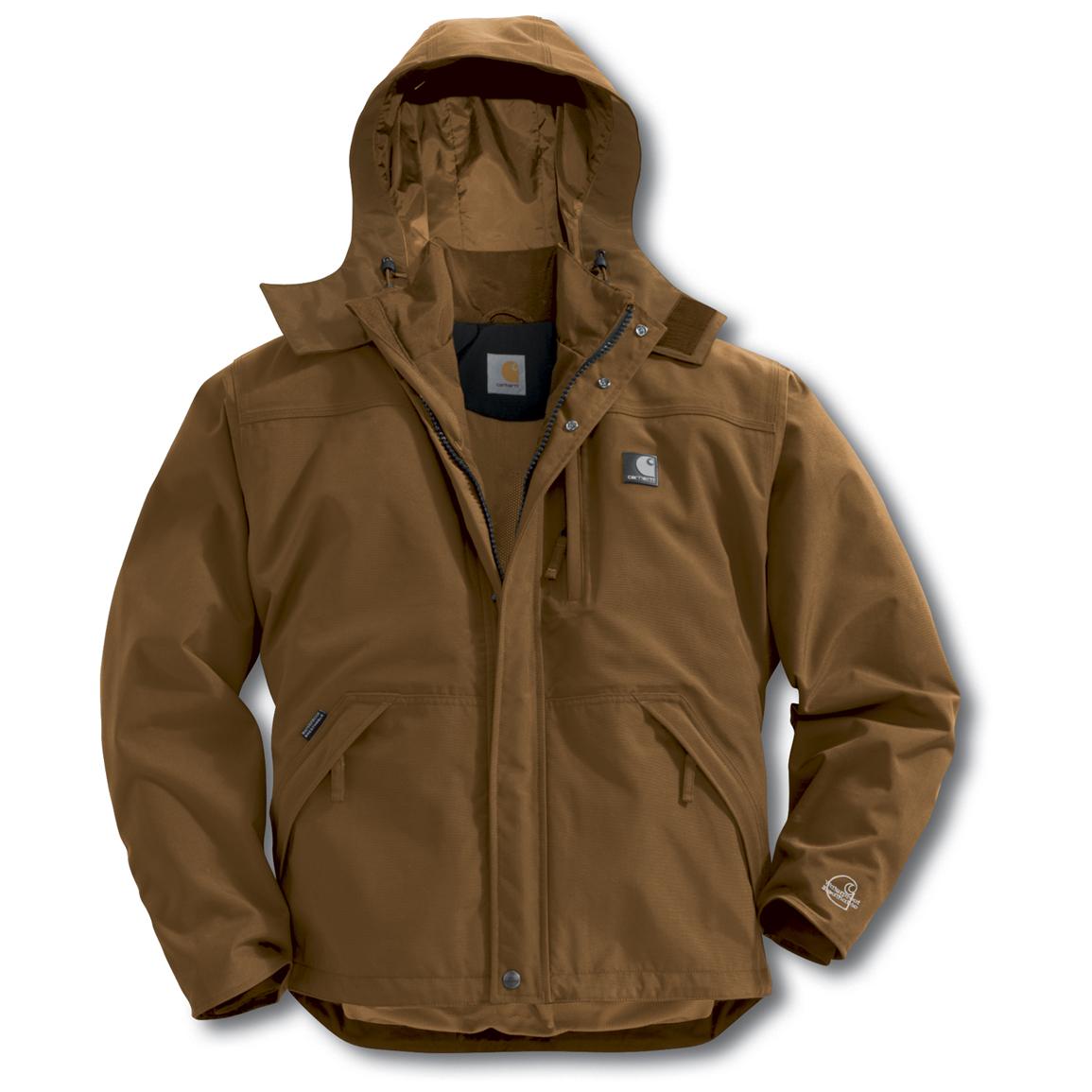 Men's Regular Carhartt® Waterproof Breathable Jacket - 184167 ...
