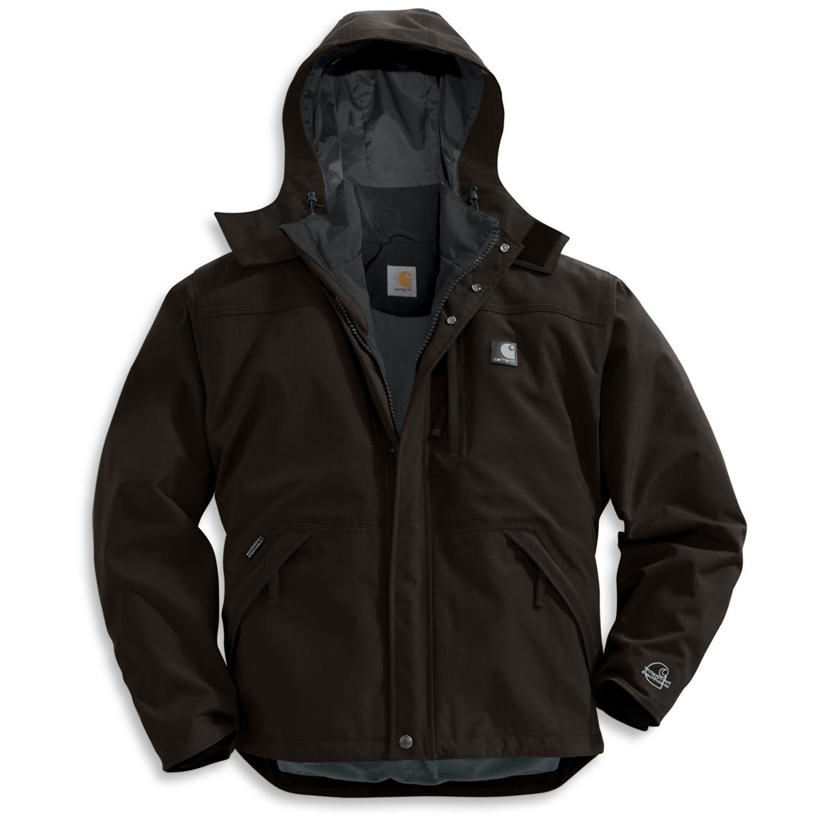 Men's Regular Carhartt® Waterproof Breathable Jacket - 184167 ...