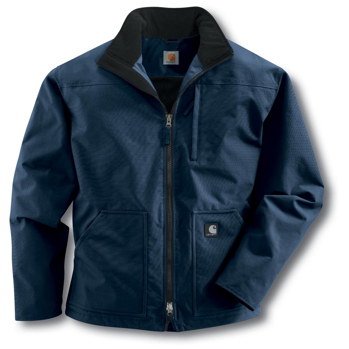 Men's Carhartt® Nylon Fleece - lined Jacket, Regular - 184175 ...