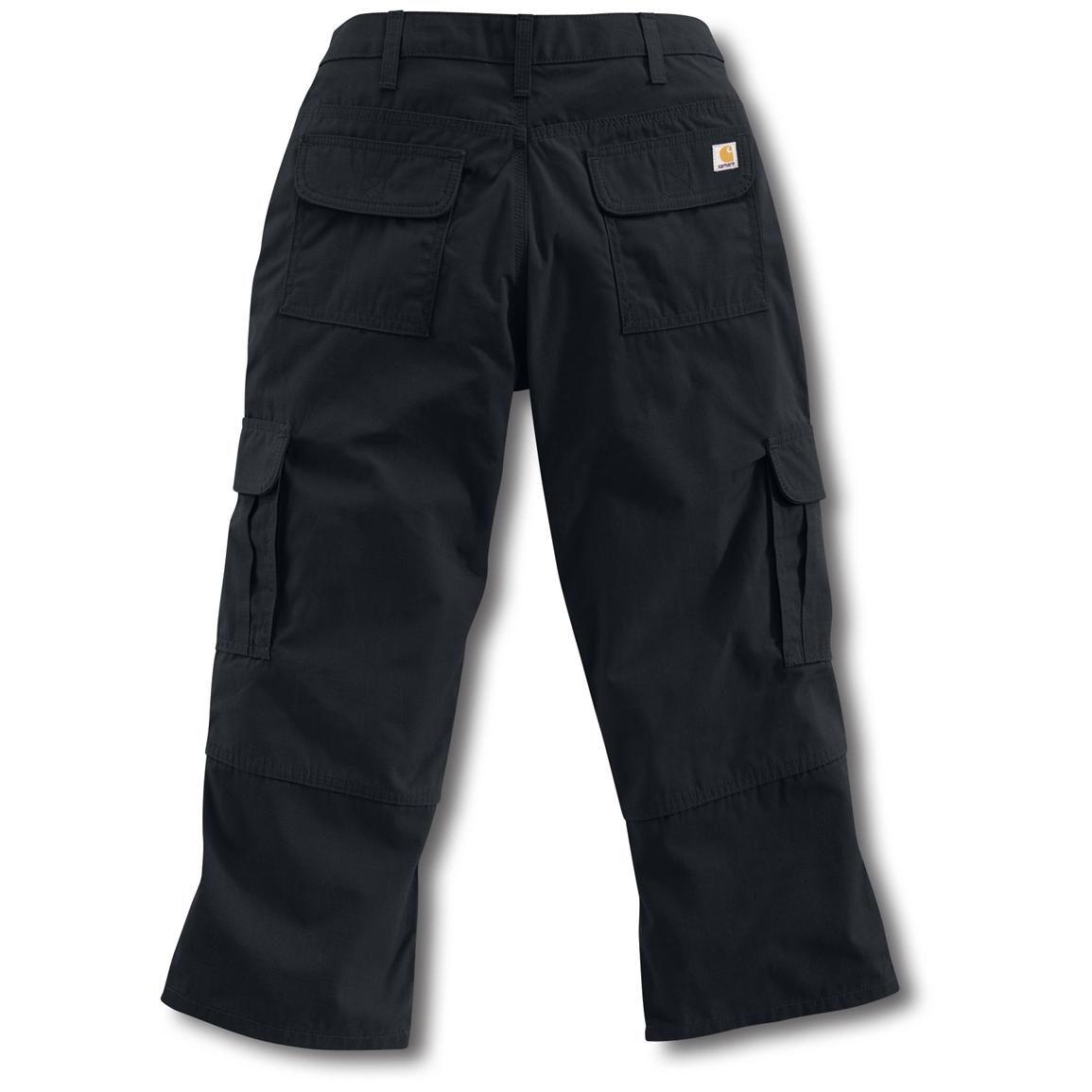 women's black cargos