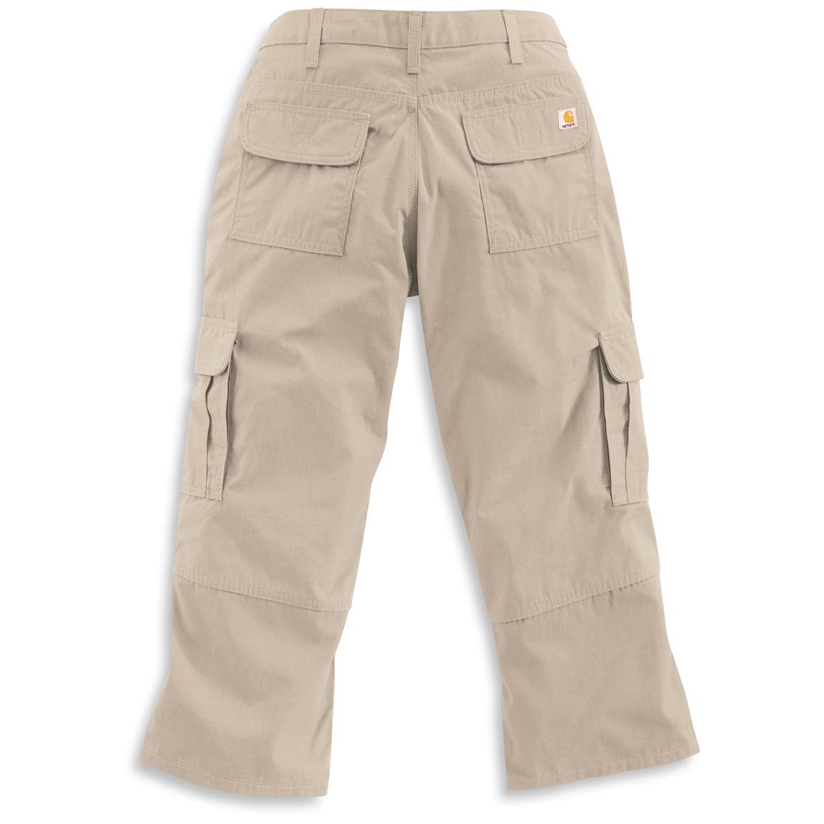 Women's Carhartt® Ripstop Cropped Cargo Pants - 184307, Jeans & Pants ...