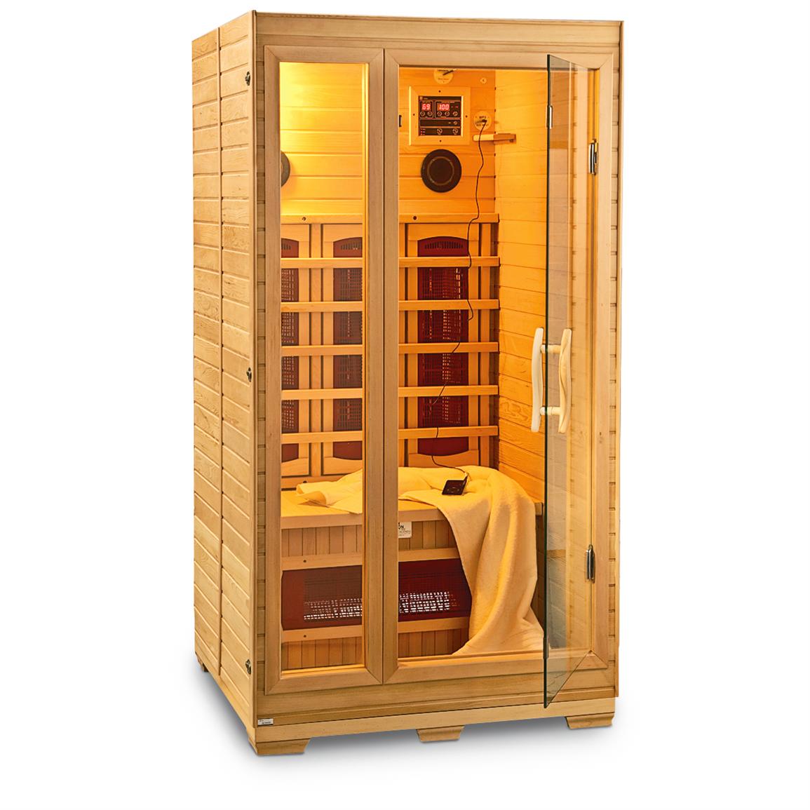 2 - person Infrared Sauna - 184371, Spas & Saunas at Sportsman's Guide