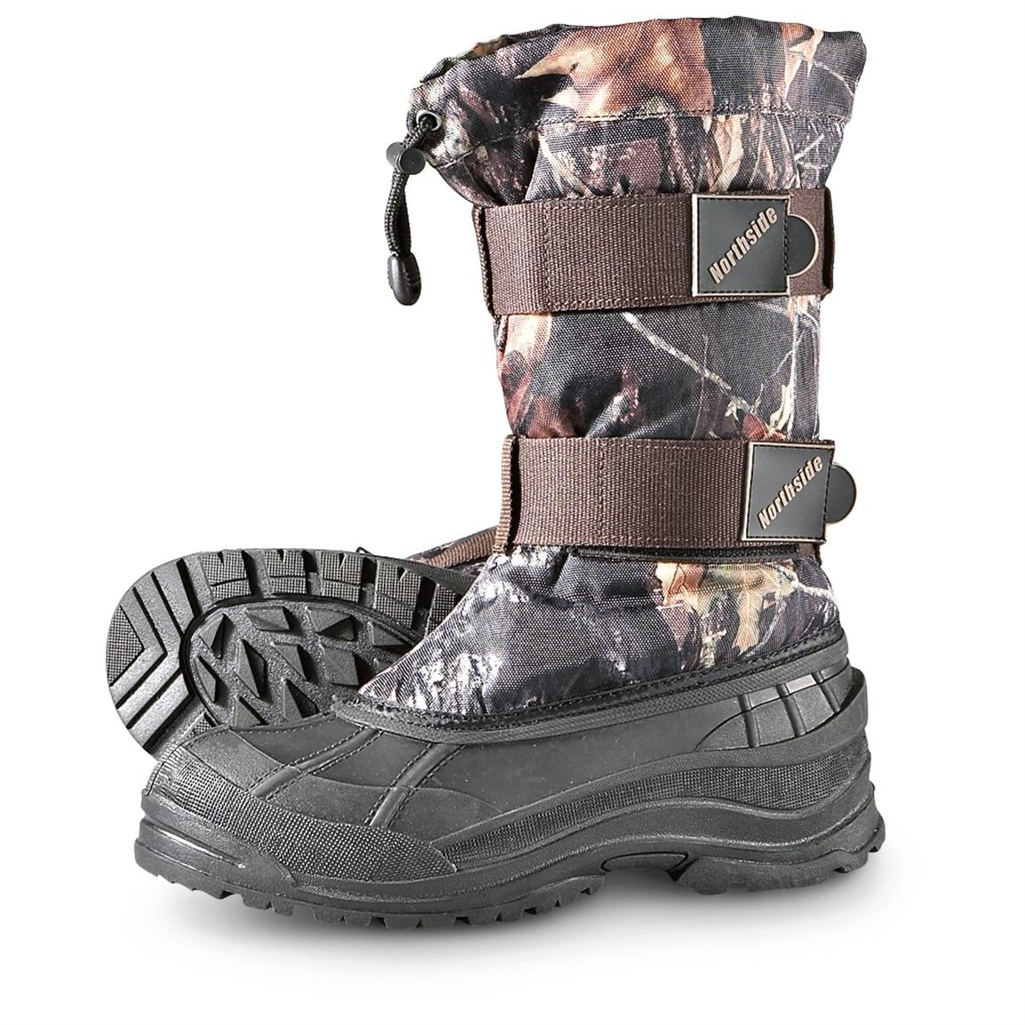 Men's Northside® Pac Boots, Camo - 184389, Winter & Snow Boots at ...