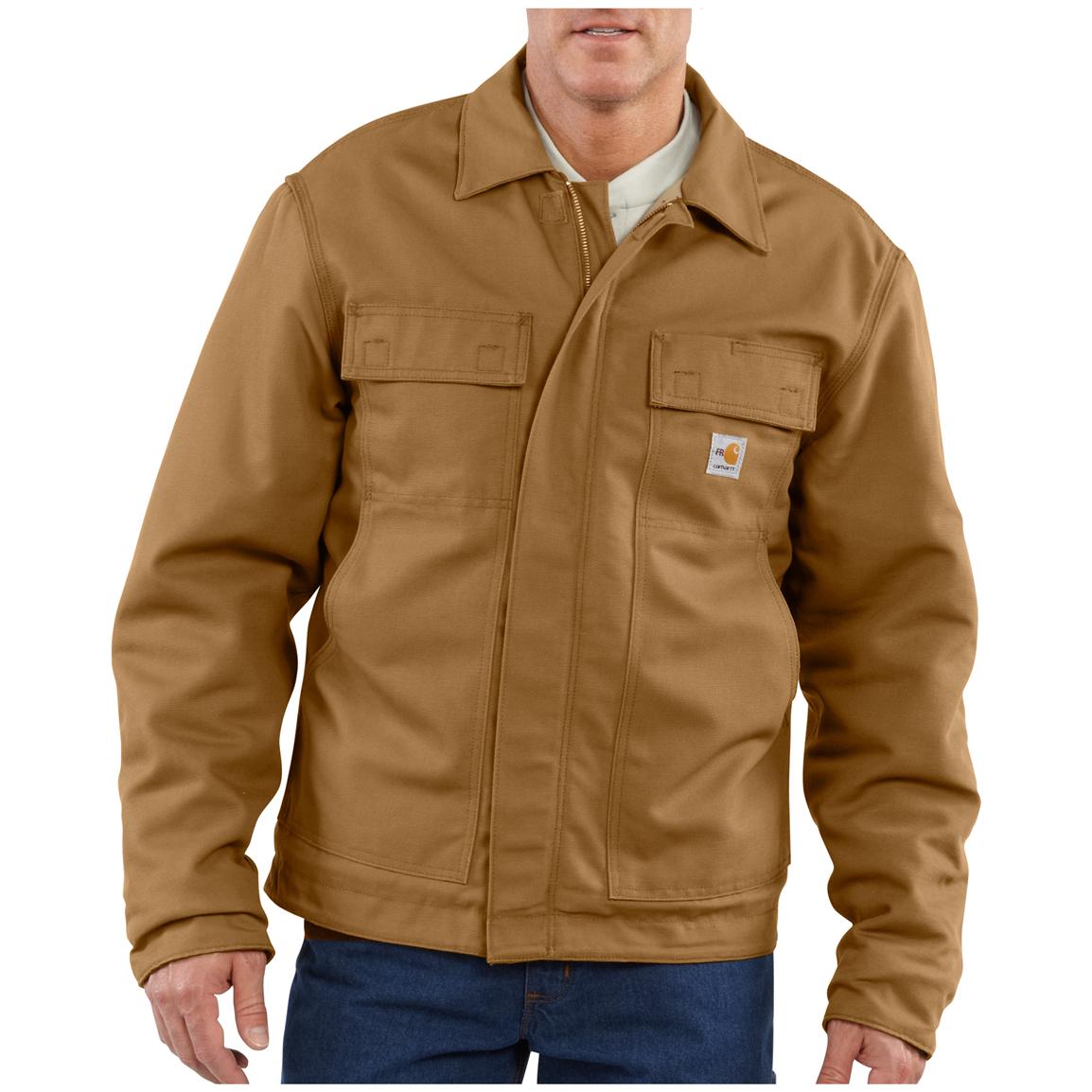 Carhartt® Flame Resistant Lanyard Access Jacket - 184585, Insulated ...