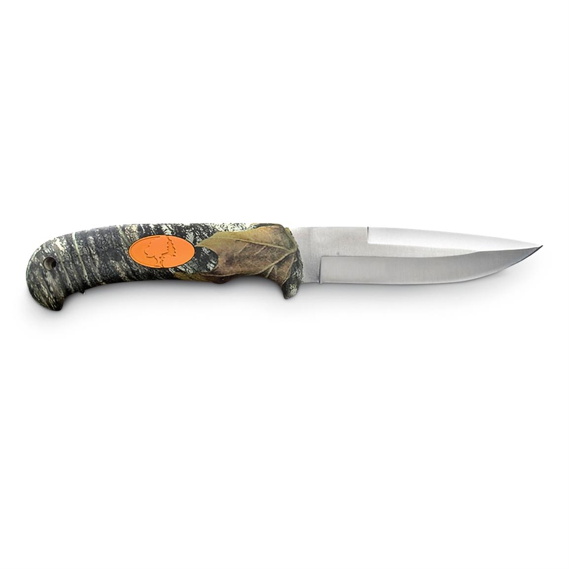 Mossy Oak® Pro Hunter Skinner Knife 184939, Fixed Blade Knives at