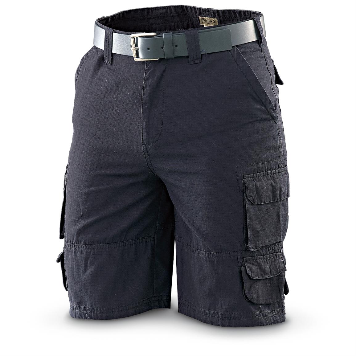 fleece cargo shorts