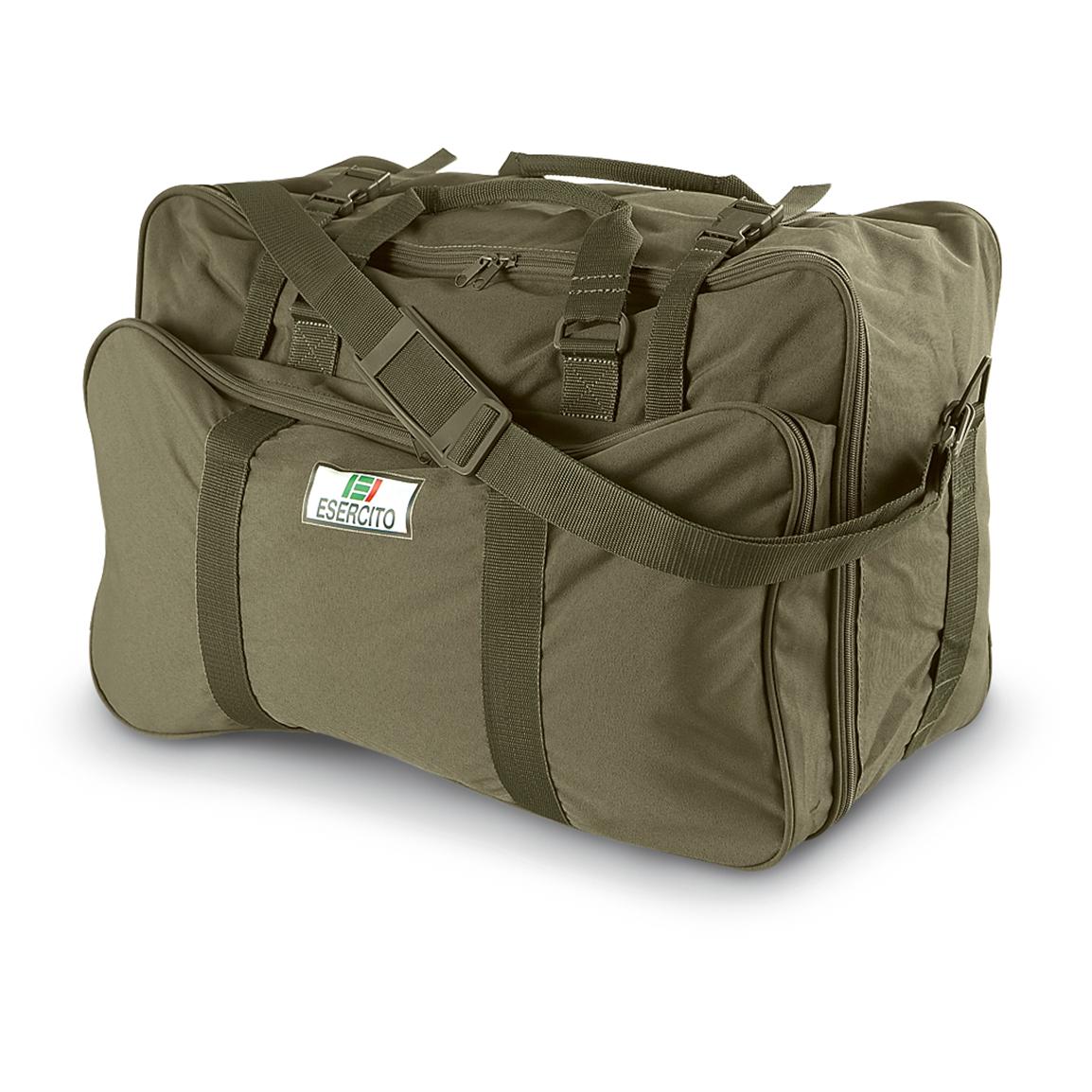 Italian Military Surplus Gym Bag