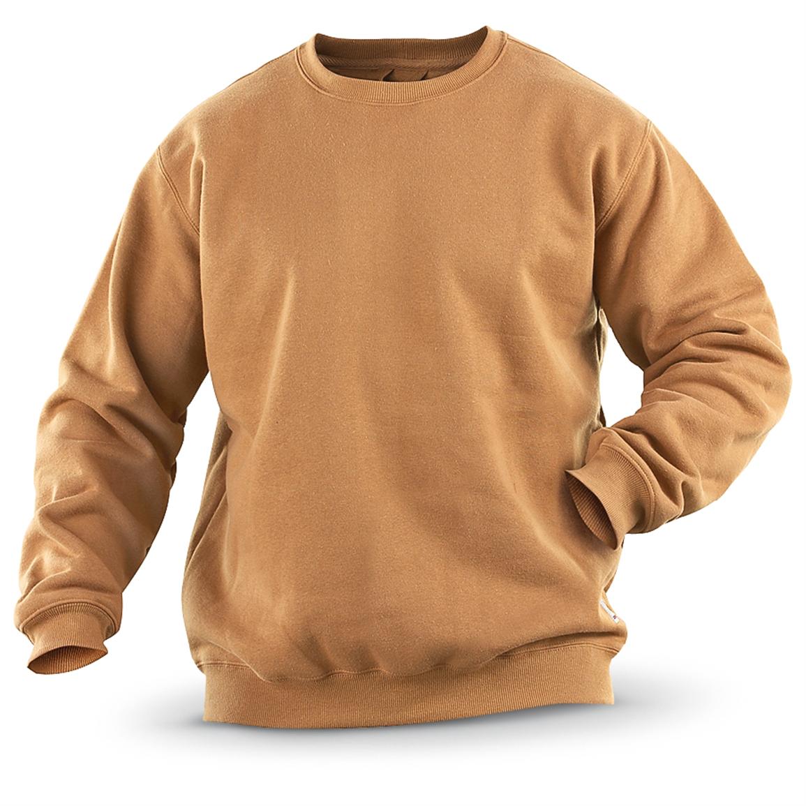 Carhartt® Heavyweight Crewneck Sweatshirt - 185212, Sweatshirts ...