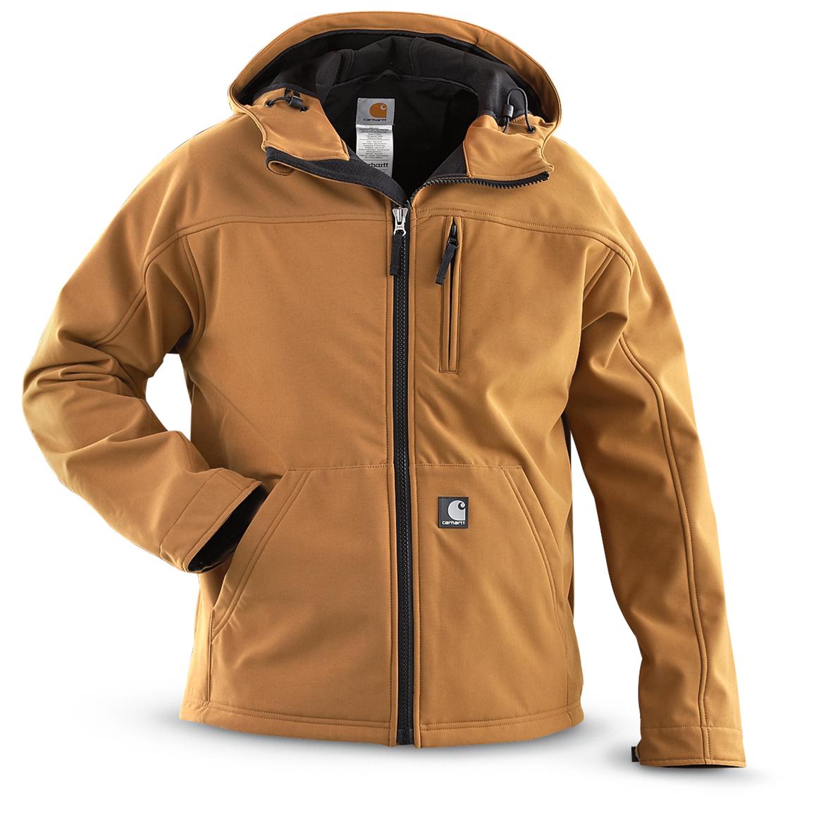 Tall Carhartt® Active Jacket, Brown - 185222, Insulated Jackets & Coats ...