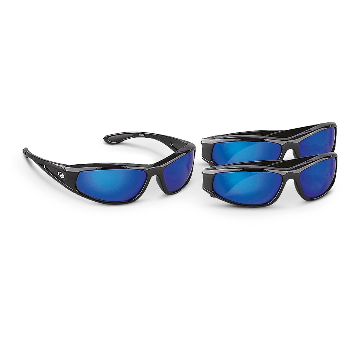 3 Black Rhino® Pro Safety Sunglasses, Smoke - 185376, Sunglasses