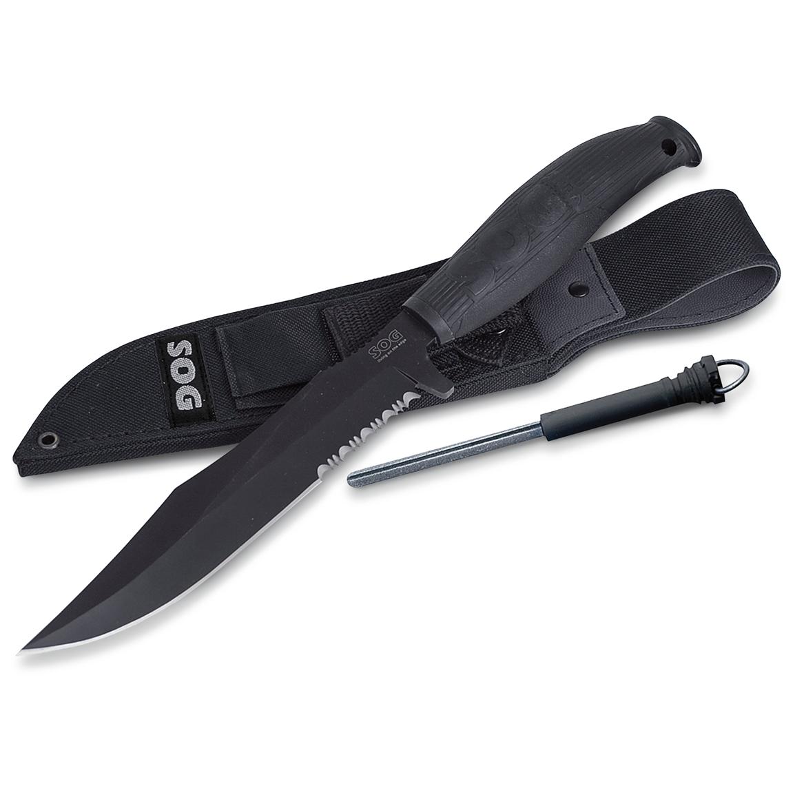 SOG® Aura Seal Knife - 185573, Tactical Knives at Sportsman's Guide