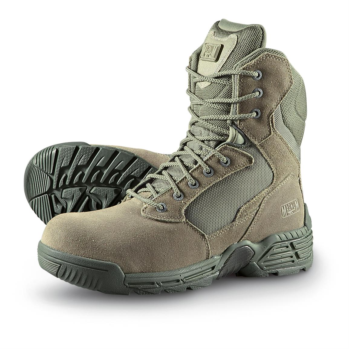 Men's Magnum® 8.0 Stealth Force Composite Toe Boots, Sage - 185679 ...