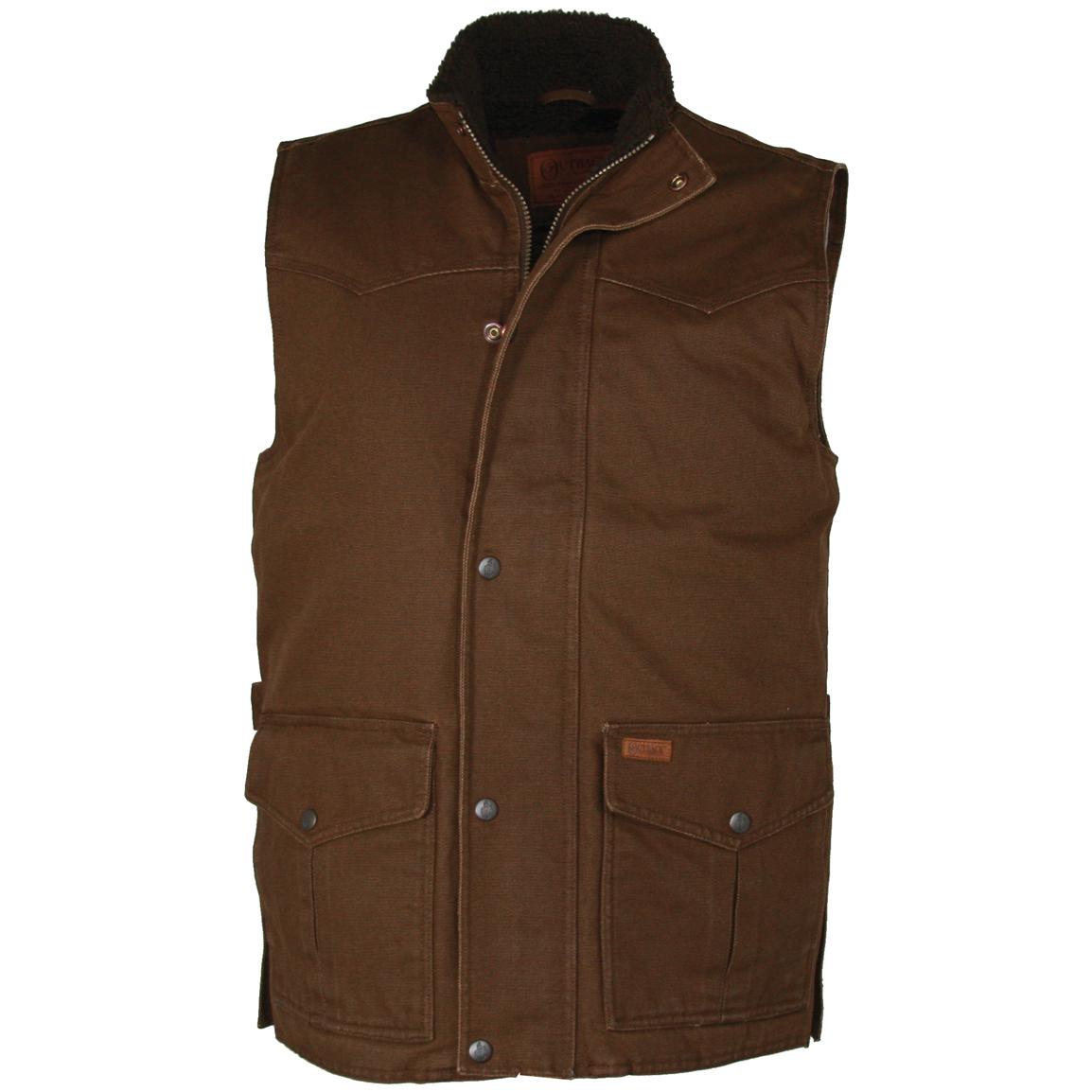Men's Outback Trading Company® Top Hand Vest 185858, Vests at