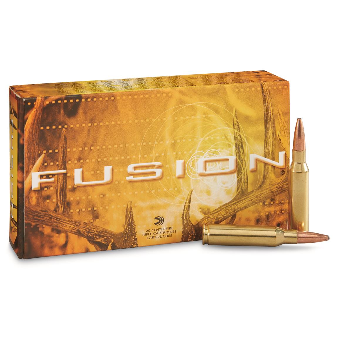 Federal Fusion, 7mm-08 Remington, Fusion Bonded, 120 Grain, 20 Rounds